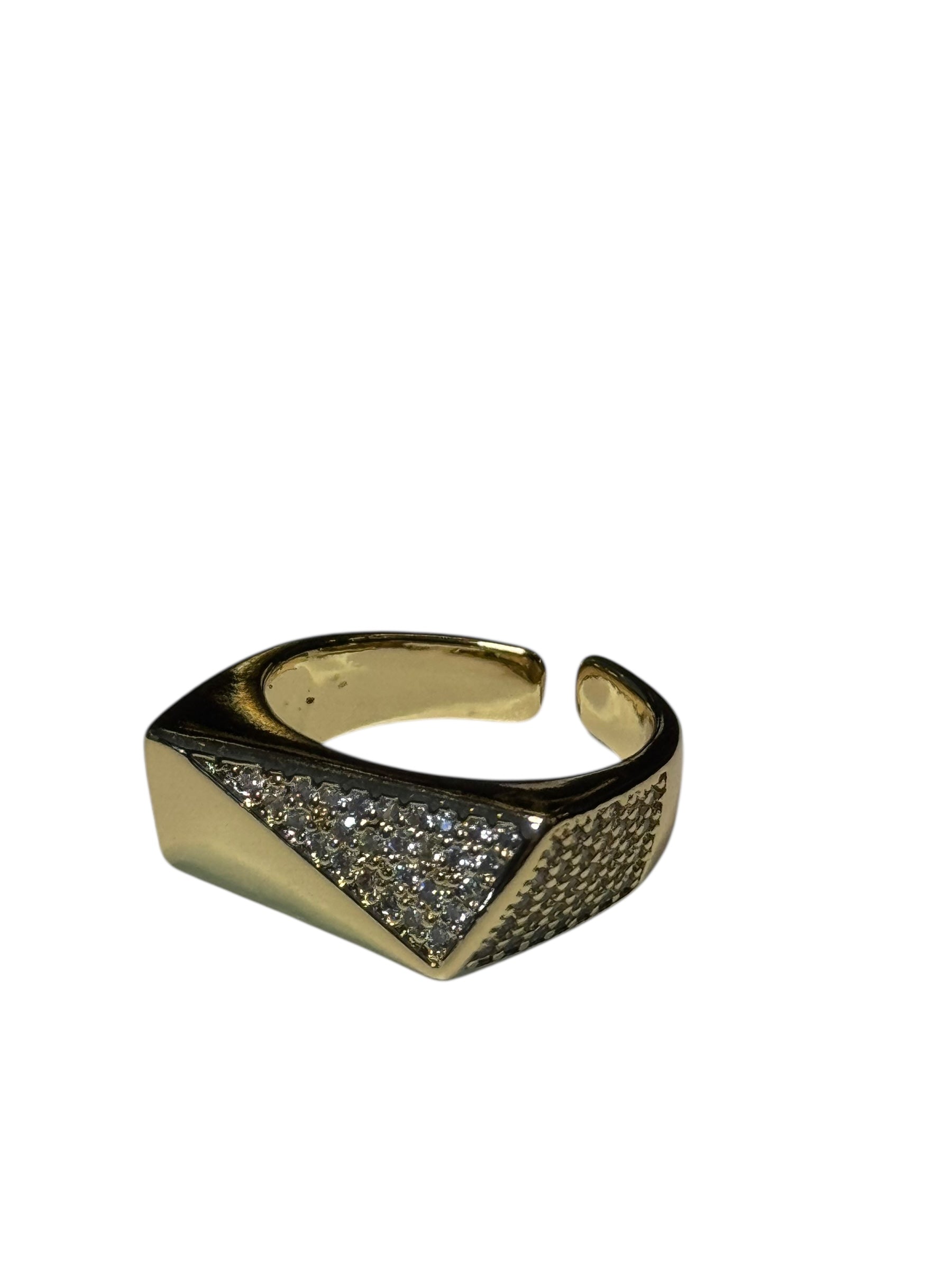 Anillo Gypsy/Oro laminado