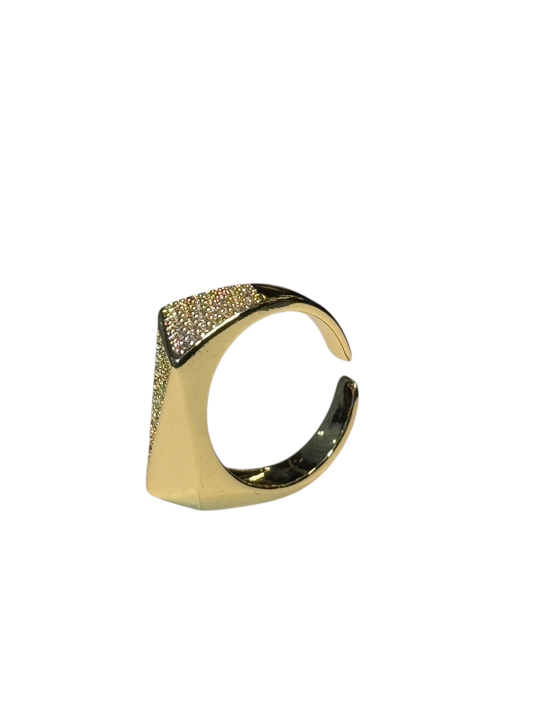 Anillo Gypsy/Oro laminado
